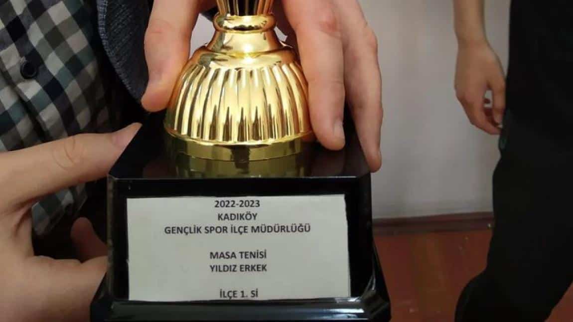 Kadıköy İlçe Masa Tenisi Yıldız Erkek, Şampiyon Olduk